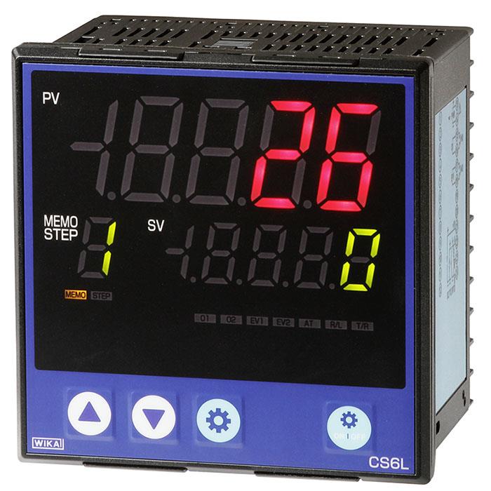 Wika PID temperature controller, Models CS6S, CS6H, CS6L